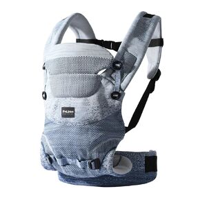 Ergonomic 4-in-1 Baby Carrier Newborn to Toddler - with Lumbar Support - for Children 8-33 Pounds - 360 Degree Baby Wearing - Inward & Outward Facing - (Black)