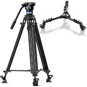 AM25S+AM-DF02 SIRUI Photography Tripod Dolly, Heavy Duty Universal Tripod Wheels