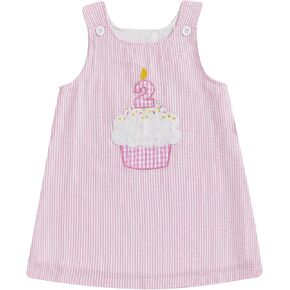 Baby Girl First Birthday Outfit 1 Cake Embroidery Dress One Year Old Birthday Dress Smash Cake Dress