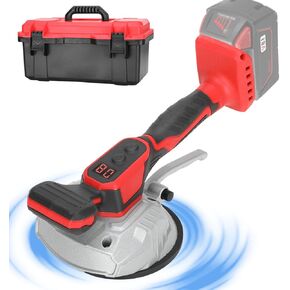Tile Vibration Leveling Machine for Dewalt 20V Max Battery, Cordless Tile Vibration Installation Tool with 8 Adjustable Speed, Digital Display, Powerful Suction Cup and Box (Battery Not Included)