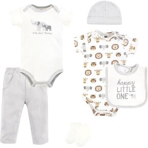 Hudson Baby Unisex Baby Cotton Layette Set