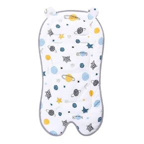 Baby Carriage Cushion, Universal Breathable Car Seat Insert Cushion, 3D Air Mesh Baby Seat Pad Liner for CarSeat, Buggy, High Chair (Geometry)
