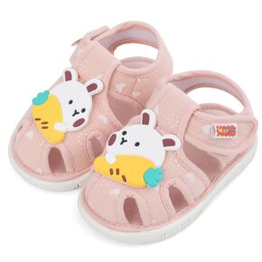ESTAMICO Baby Boys Girls Sandals Cute Animal Summer Shoes Breathable Non Slip First Walker, 9-12 Months Infant, Green