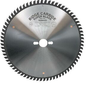 Ridge Carbide 300mm 72T, Panel Saw Blade, Triple Chip Grind (TCG),+5° Hook, 30mm Bore, Plate Thickness .087", Full Kerf (0.125") for Cutting Wood