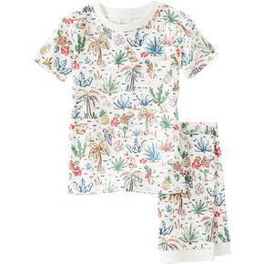 little planet by carter's Unisex Baby 2-Piece Pajamas Made with Organic Cotton