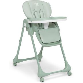 Delta Children Little Polks 2-in-1 Shilfold High Kair للأطفال والأطفال الصغار ، الأسود