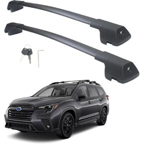 Autekcomma Heavy Duty Roof Rack Crossbars Compatible for Toyota Sienna 2021-2024(Only Fit Factory Raised Side Rails) Locker+Full Aluminum Die-Casting Black Matte with Max 260LB Loading Weight