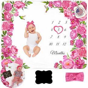 بطانية معلمة للطفل الرضيع ، بطانية شهرية للطفل ، بطانية النمو للصبي ، شهر المغامر in Kuwait