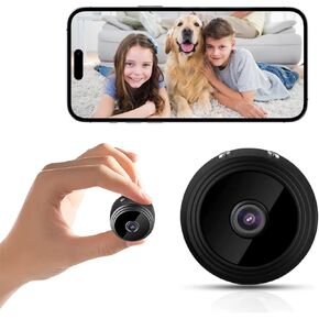 1080P Indoor Hidden Camera Wireless, WiFi Wireless Small Camera, Home Security Camera for Pet, Baby with Motion Detection, Night Vision, App Control