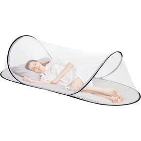 78.7 x 31.5 x 23.6 Inch Large Pop Up Mosquito Net, Collapsible Portable Mosquito Tent, Suitable for Adult Baby Bedroom, Outdoor Camping Use