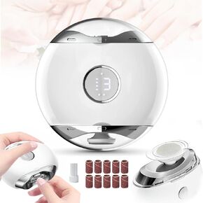Electric Nail Clipper,VBXBKC 3 Speeds Electric Automatic Nail Clipper with LCD Digital Display,Safety Electric Trimmer for Baby Seniors and Adult