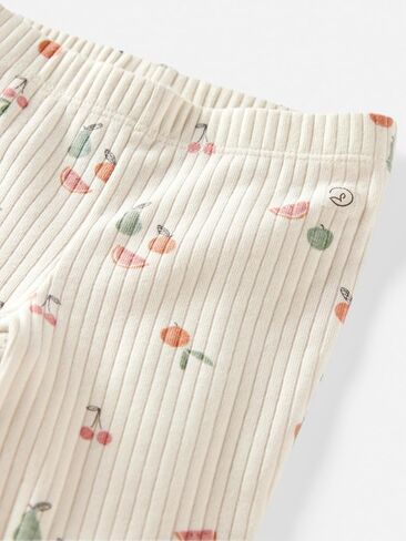 little planet by carter's Baby 2-Pack Ribbed Pants Made with Organic Cotton in Saudi Arabia