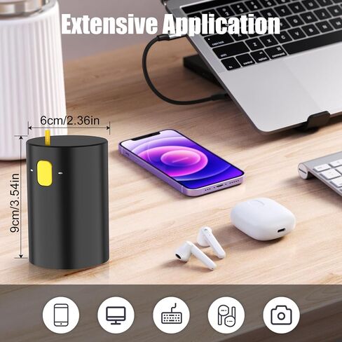 Vichyie 20 in 1 مجموعة منظف متعدد الوظائف للأجهزة الإلكترونية ، فرشاة تنظيف لوحة المفاتيح ، مجموعة منظفات سماعات الرأس للهواء ، الأدوار المتعددة لتنظيف الكمبيوتر المحمول ، سماعات الأذن ، الكاميرا ، الهواتف المحمولة (أسود) in Saudi Arabia