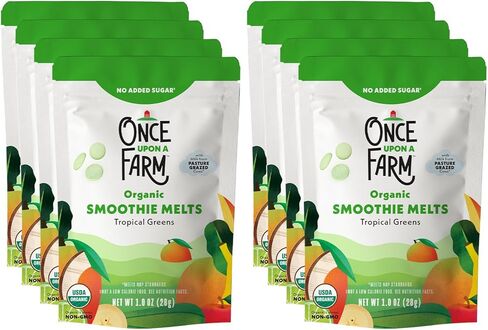 Once Upon a Farm Organic Smoothie Melts, Blueberry Burst, 8ct in Kuwait