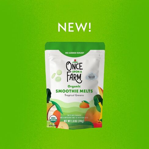 Once Upon a Farm Organic Smoothie Melts, Blueberry Burst, 8ct in Kuwait