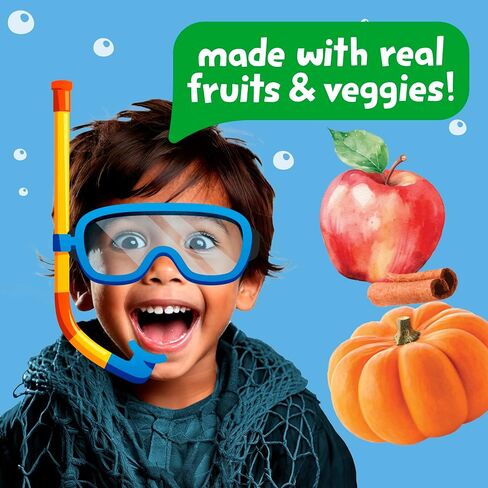 Get'ems! from Gerber, Snacks for Kids, Pizza Space Crackers, Made with Real Veggies & Fruits, Iron & Vitamin E - 4 pack in Saudi Arabia
