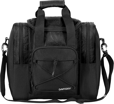 Bowling Ball Bag for Single Ball - Bowling Ball Tote Bag with Padded Ball Holder, 2 Pockets fit Bowling Shoes Up to Mens Size 14 and Accessories in Kuwait