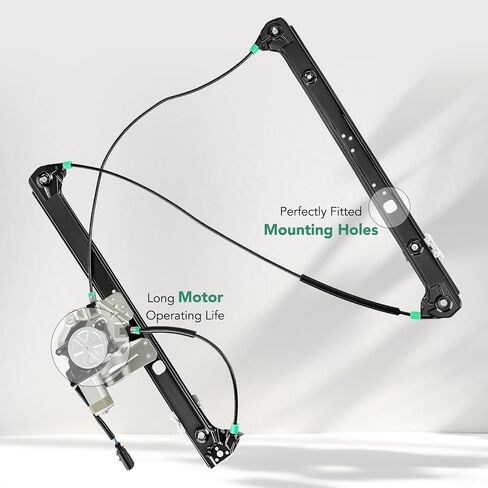 YHTAUTO Front Power Window Regulator Driver Side with 2-Pin Motor Assembly for BMW X5 E53 2000-2006 Sport Utility in Saudi Arabia