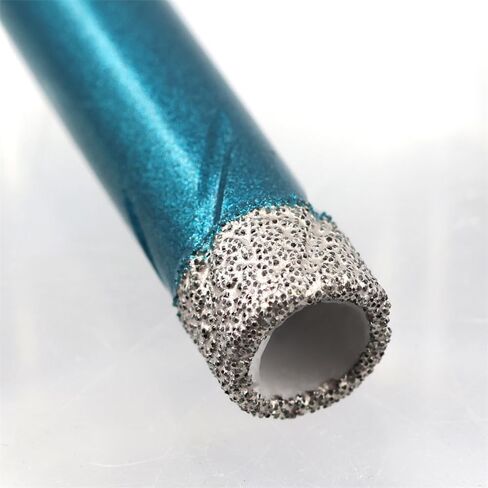 Tile Glass Drill Bits - 12PCS 3/16"-3/8" Diamond Drill Bits Set for Procelain Ceramic Tile Glass Wood Plastic PVC,Drill Bit with 1/4 Inch Quick Change Hex Shank in Saudi Arabia