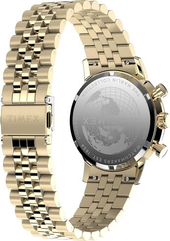 Timex Men's Marlin 40mm Watch - Black Strap Black Dial Stainless Steel Case in Kuwait