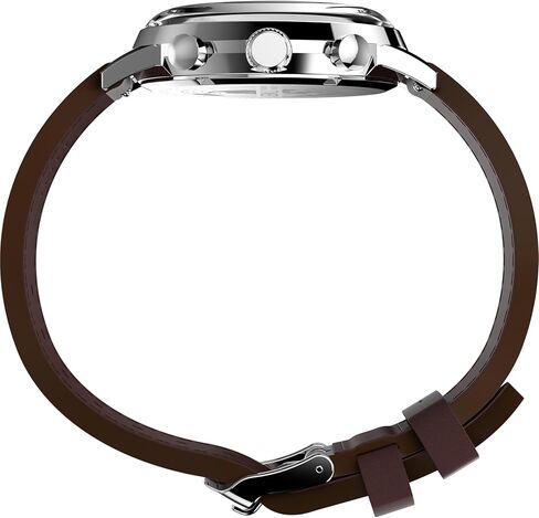 Timex Men's Marlin 40mm Watch - Black Strap Black Dial Stainless Steel Case in Kuwait