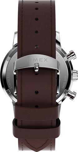 Timex Men's Marlin 40mm Watch - Black Strap Black Dial Stainless Steel Case in Kuwait