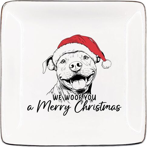 Corgi Christmas Dog Jewelry Dish, Dear Santa Bring More Corgis Ring Dish Gifts for Corgi Dog Lover Gifts, Corgi Gifts,Ceramic Jewelry Tray for Rings & Earring,Earring Tray Dog Mom Christmas Gift in Saudi Arabia
