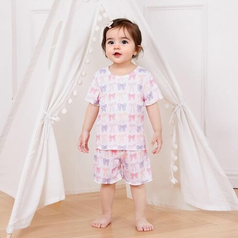 Ciycuit Toddler Baby Girl Girl Summer Clother Shirt Shirt and Shorts Set in Kuwait
