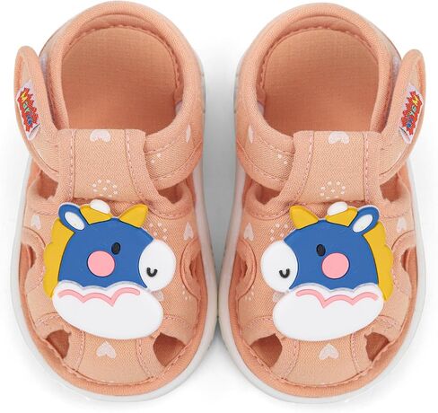 ESTAMICO Baby Boys Girls Sandals Cute Animal Summer Shoes Breathable Non Slip First Walker, 9-12 Months Infant, Green in Saudi Arabia