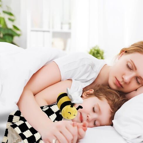 Baby Lovey Blanket for Boys Girls Super Soft Checkerboard Gingham with Minky Dot Fabric Backing Penguin Stuffed Animal Lovely Snuggle Toy Black 14 Inch in Saudi Arabia