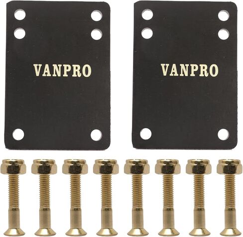 وسادة vanpro Trucks 1/8 رافعات مطاطية لألواح التزلج لمنع عض العجلات وامتصاص الصدمات، تقلل الاهتزازات لإطالة عمر الأجهزة (أسود ثلجي) in Saudi Arabia