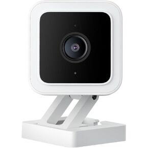 WYZE Cam v3, 1080P HD WiFi Wired Indoor/Outdoor Home Security Camera, Pet/Baby Monitor, Color Night Vision, 2-Way Audio, MicroSD Card Slot, Compatible with Alexa & Google - White