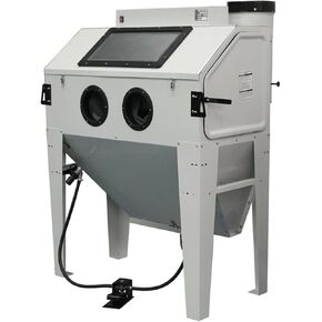 معدات السيارات Atlas SBC420 Sandblast Cabinet مع فراغ قطع دون جهد على الرغم من الطلاء والصدأ والأوساخ