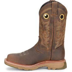 Double-H Boots Men's DH5241 Elijah Comp Toe Light Brown 9 D