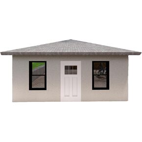 20'x20 'خطط بناء ADU مع تصاميم معمارية ، كهربائية ، السباكة ، و HVAC