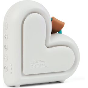 Love to Dream Sleep Machine, Baby White Noise Machine for Sleeping and Relaxing, Noise Therapy with 9 Soothing Infant Sleep Sounds with Baby Night Light, Portable Sound Machine