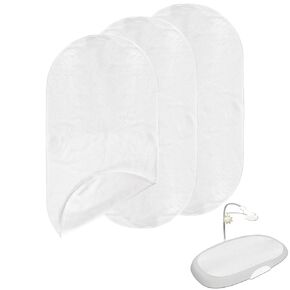 3 Count Changing Pad Liners Compatible with Skip Hop - Changing Pad Cover, Washable Soft and Warm Liners, Non-Slip Design, Reusable and Portable Replacement Liner, Perfect for Diaper Needs