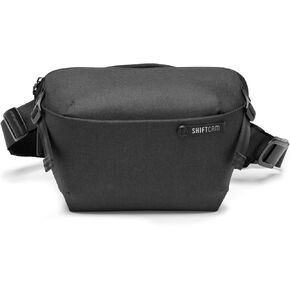 ShiftCam WorkFlow Sling Bag | Ultra-Functional Mobile Photography Sling with Magnetic Phone Mount, Lens Storage, and Quick Access | Streamline Your Workflow (SlingL (7L))