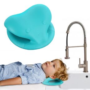 Hair Washing Station for Kids,7.3 x 6.9 x 3.1 in Ergonomic Kids Hair Washing Station,Sink Hair Washing Neck Pillow for Wash Time,Portable Hair Wash Basin for Children on Bathtub,On Floor,or Sink