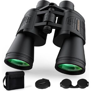Binoculars for Adults High Powered - 20x52 HD Large View with Clear Low Light - Professional Binoculars for Bird Watching Hunting Stargazing Football Travel Cruise Outdoor Sports with Carrying Bag