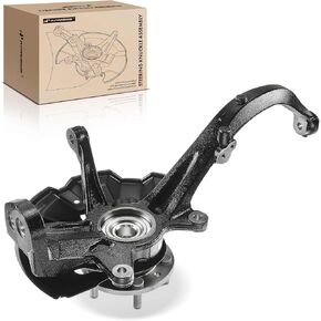 A-Premium Front Steering Knuckle & Wheel Bearing Hub Assembly Compatible with Ford Fusion 2006-2012, Lincoln MKZ 2007-2012, Zephyr 2006, Mercury Milan 2006-2011, Left Driver Side