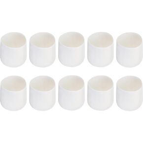 Screw Thread Protector Cover Rubber End Caps, [for Screw, Bolt] - 1 1/8"(29mm) ID/White/20pcs