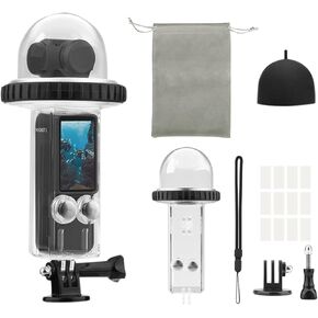 Osmo Pocket 3 Waterproof Case 40m(131ft) Underwater Dive Case Housing Protective Housing Shell with Bracket Accessories for DJI Osmo Pocket 3