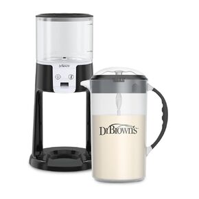 Dr. Brown's Insta-Prep Warm Water Dispenser with Baby Formula Mixing Pitcher, 32oz Black