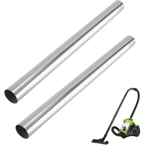Metal Extension Wand Hose Replacement for Bissell Zing Canister Vacuum Models 2156A, 1665, 16652, 1665W, 21562 Series (15.8inch, Pack of 2)