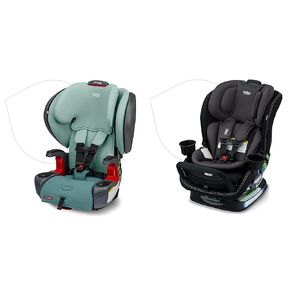 Britax Grow with You ClickTight Plus Harness-2-Booster and Poplar S Convertible Car Seats, 2-in-1 Toddler and Infant Car Seats