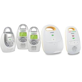 VTech Audio Baby Monitor Bundle with up to 1,000 ft Range and Rechargeable Battery | 2 Parent Units