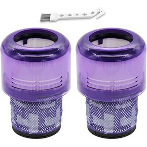 2 Pack Vacuum Filters Replacement for Dyson V11 Torque Drive V11 Animal V11 Complete V11 Extra V15 Detect V15s Detect Submarine Vacuums, Dyson Replacement Filters,Compare to Part 970013-02