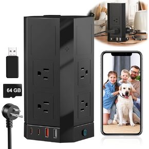 Mini Spy Hidden Camera - 2025 Upgraded 3K HD Hidden Camera, Small Cameras Home for Pet/Baby, Nanny Cam with Motion Detection Alerts, Cloud&SD Card Storage, App Control
