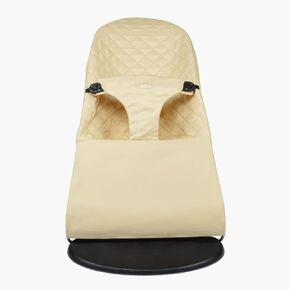 Fabric seat for Bouncer Belltop Compatible with Babyjörn Bouncer (Cover, seat): Balance, Soft & Bliss. Cover for Baby Bouncer. Baby seat for Hammock: Ergonomic fit. Hypoallergenic - Beige